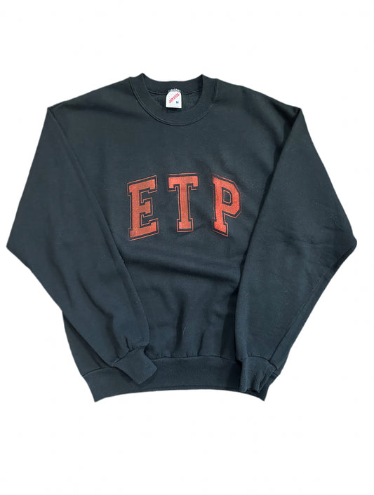 ETP Varsity Print Logo Crewneck