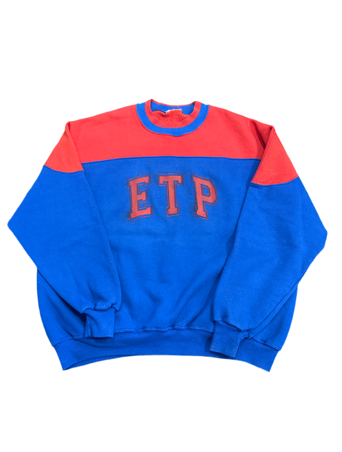 ETP Varsity Print Logo Crewneck