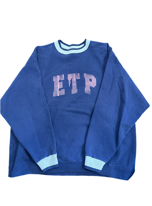 ETP Bold Print Logo Crewneck (mess up)