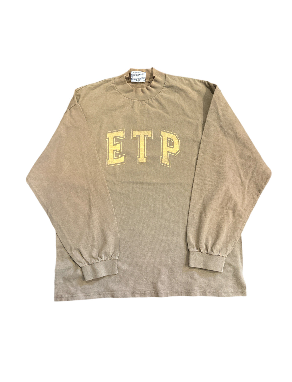 ETP Varsity Print Bleach Logo Long Sleeve