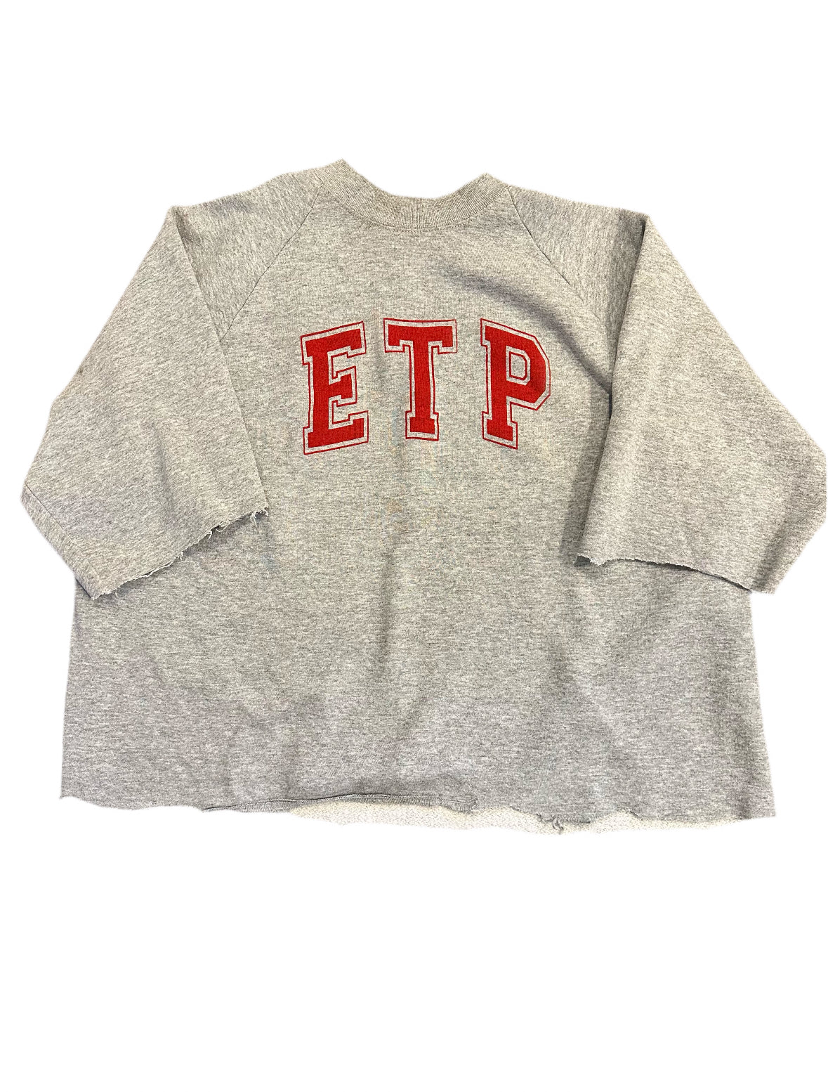 ETP Varsity Print Logo Crewneck short sleeve