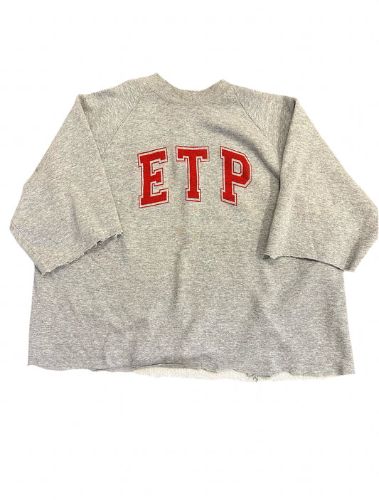 ETP Varsity Print Logo Crewneck short sleeve