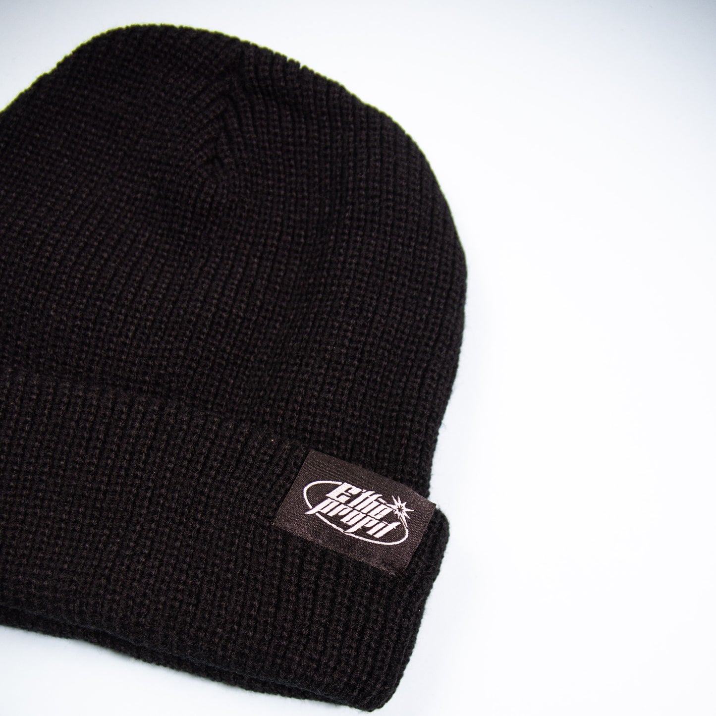 E The Profit "Black Logo" Beanie