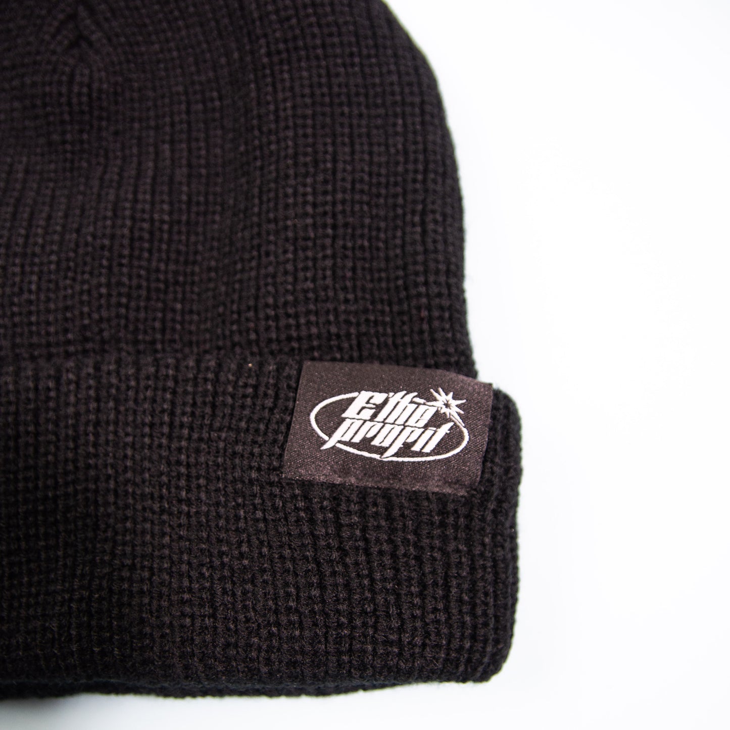 E The Profit "Black Logo" Beanie